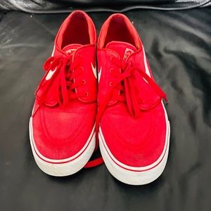 Red Nike size 9.5